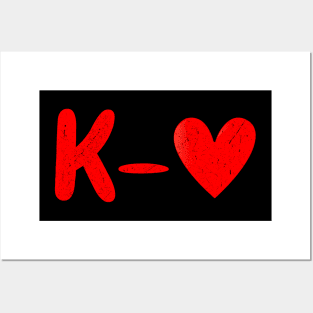 K Heart, K Love Korean Love Posters and Art